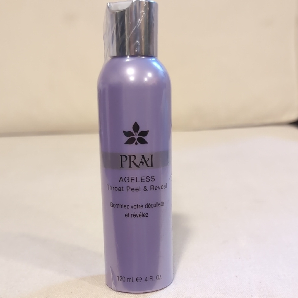 Prai Ageless Throat Peel And Reveal 4 Fl. Oz NEW